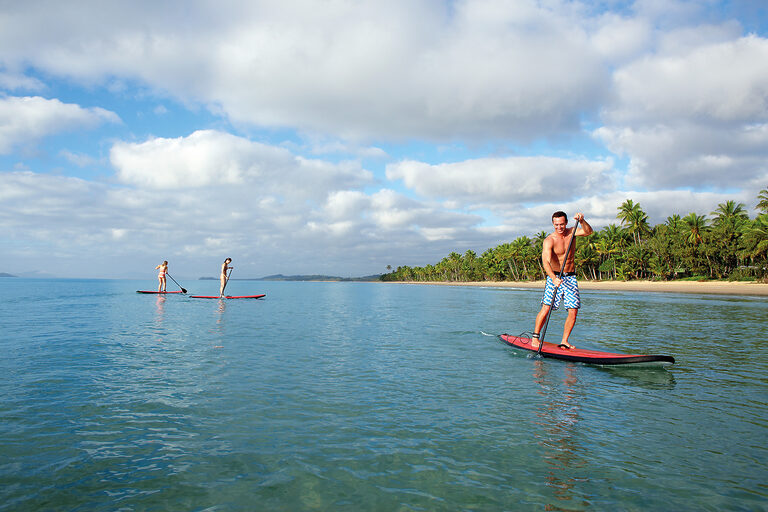 Stand up paddle boarding, Mission Beach