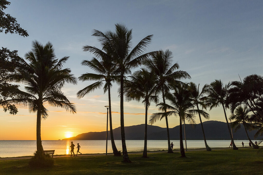 Sunrise by the Cairns Esplanade