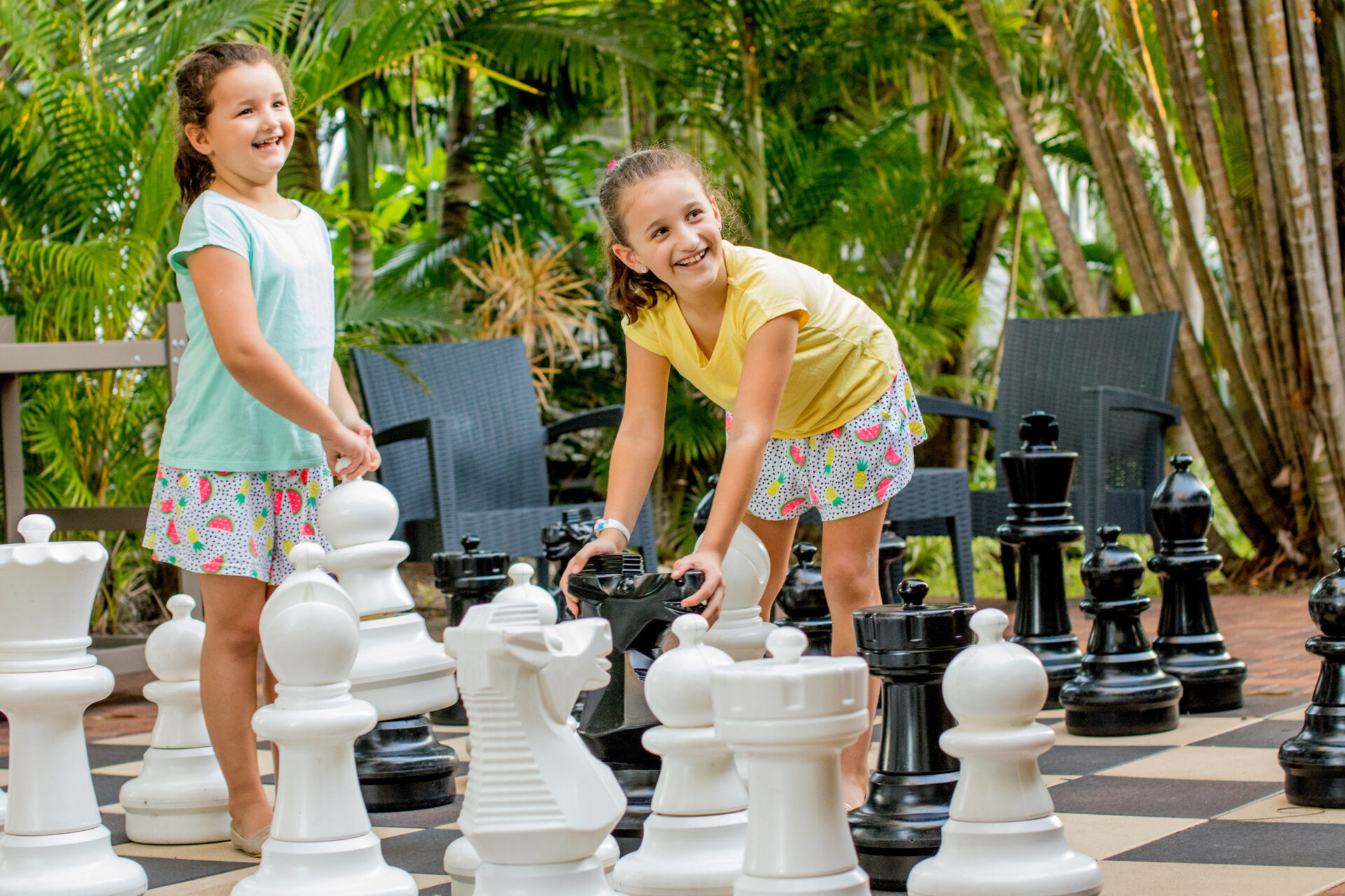 Giant Chessboard | Tasman Holiday Parks - Ballina