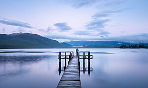 Lake Te Anau, New Zealand