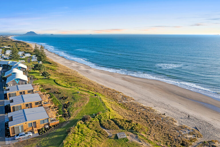 Tasman Holiday Parks - Papamoa Beach beachfront accommodation