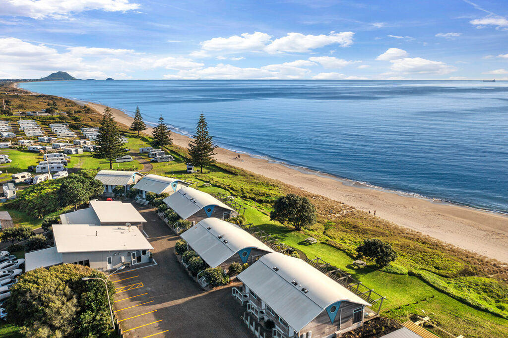 Tasman Holiday Parks - Papamoa Beach beachfront accommodation