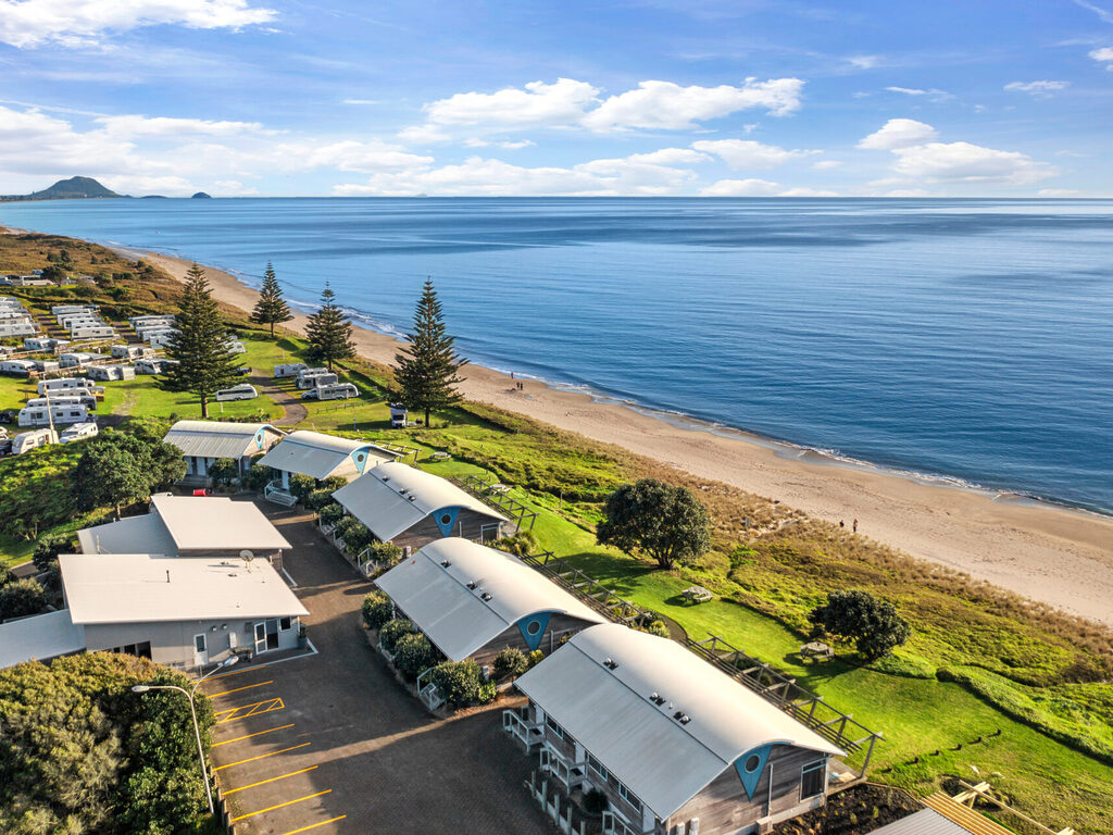 Tasman Holiday Parks - Papamoa Beach beachfront accommodation