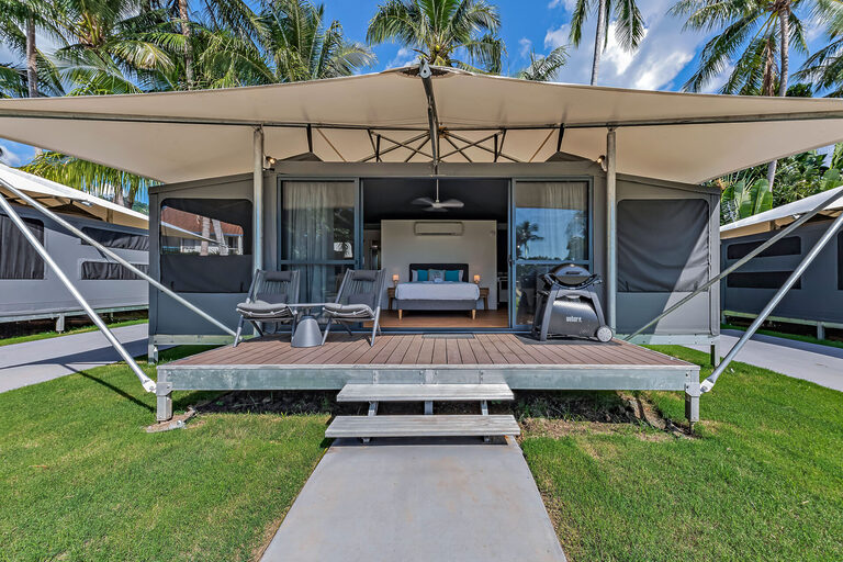 Glamping tent at Tasman Holiday Parks - Airlie Beach