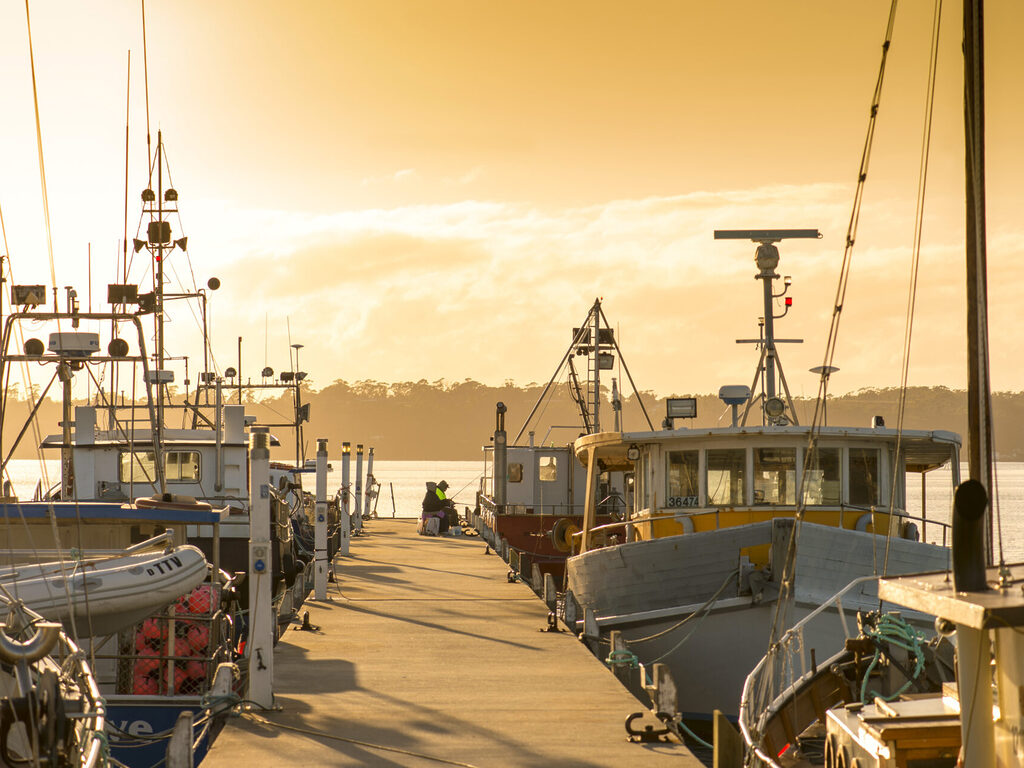 Sunrise over Georges Bay