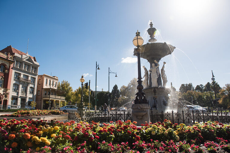 Alexandra Fountain, Bendigo | Tasman Holiday Parks Bendigo