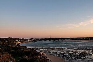 Barwon Heads at sunset