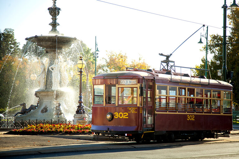 Bendigo vintage tram | Tasman Holiday Parks Bendigo