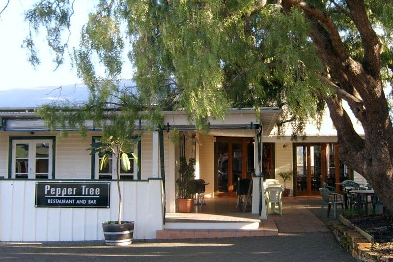 The front of Pepper Tree Restaurant Coromandel