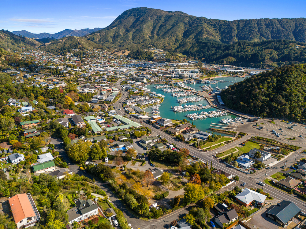 Tasman Holiday Parks - Picton | Aerial View