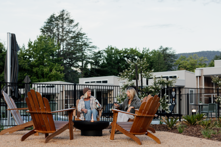 Fire Pit - Retreat on Delany by Tasman Holiday Parks