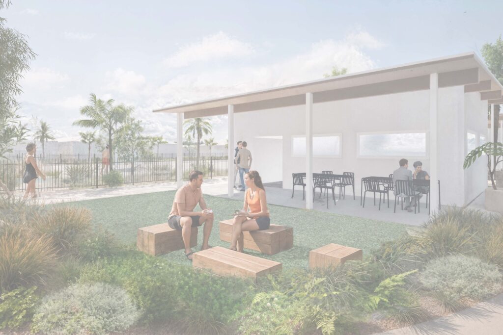Racecourse Camp Kitchen Render