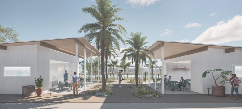 Racecourse Camp Kitchen Render