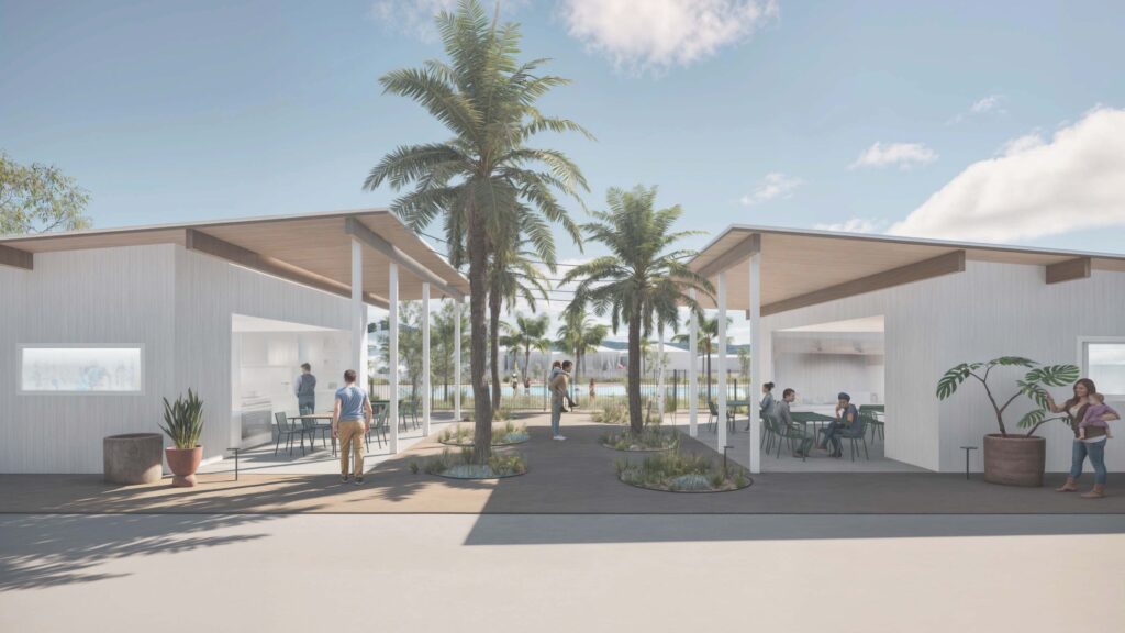 Tasman Holiday Parks - Racecourse Beach | Camp Kitchen Render