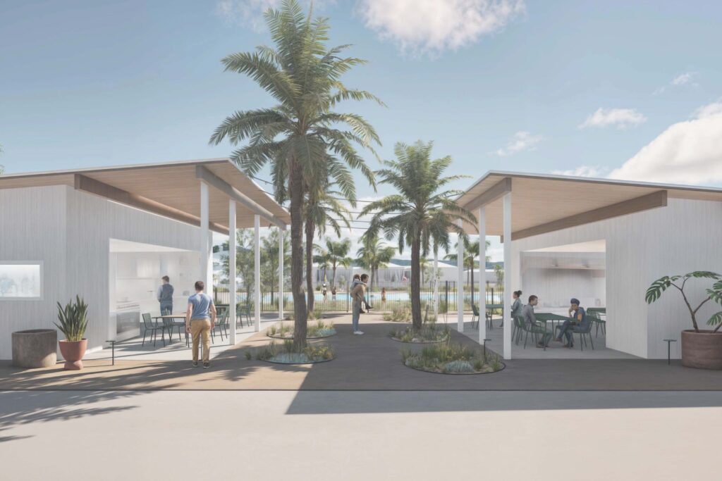 Racecourse Camp Kitchen Render